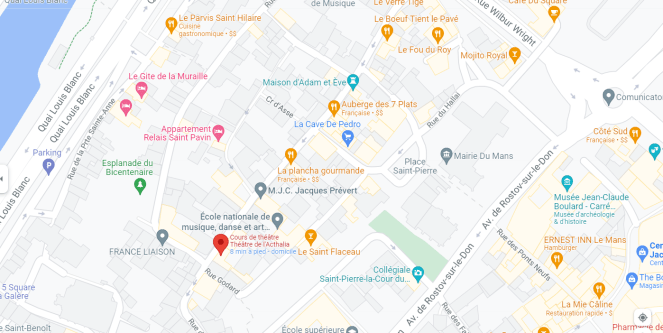 Plan Cité plantagenêt