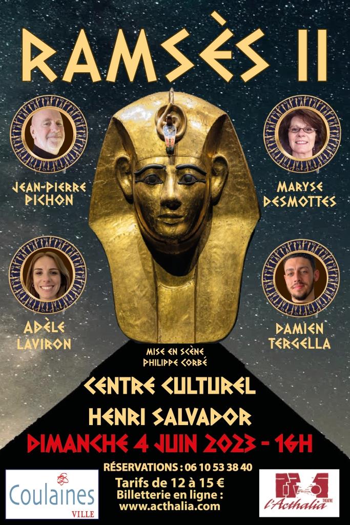 Affiche Ramsès II 2023 Coulaines web